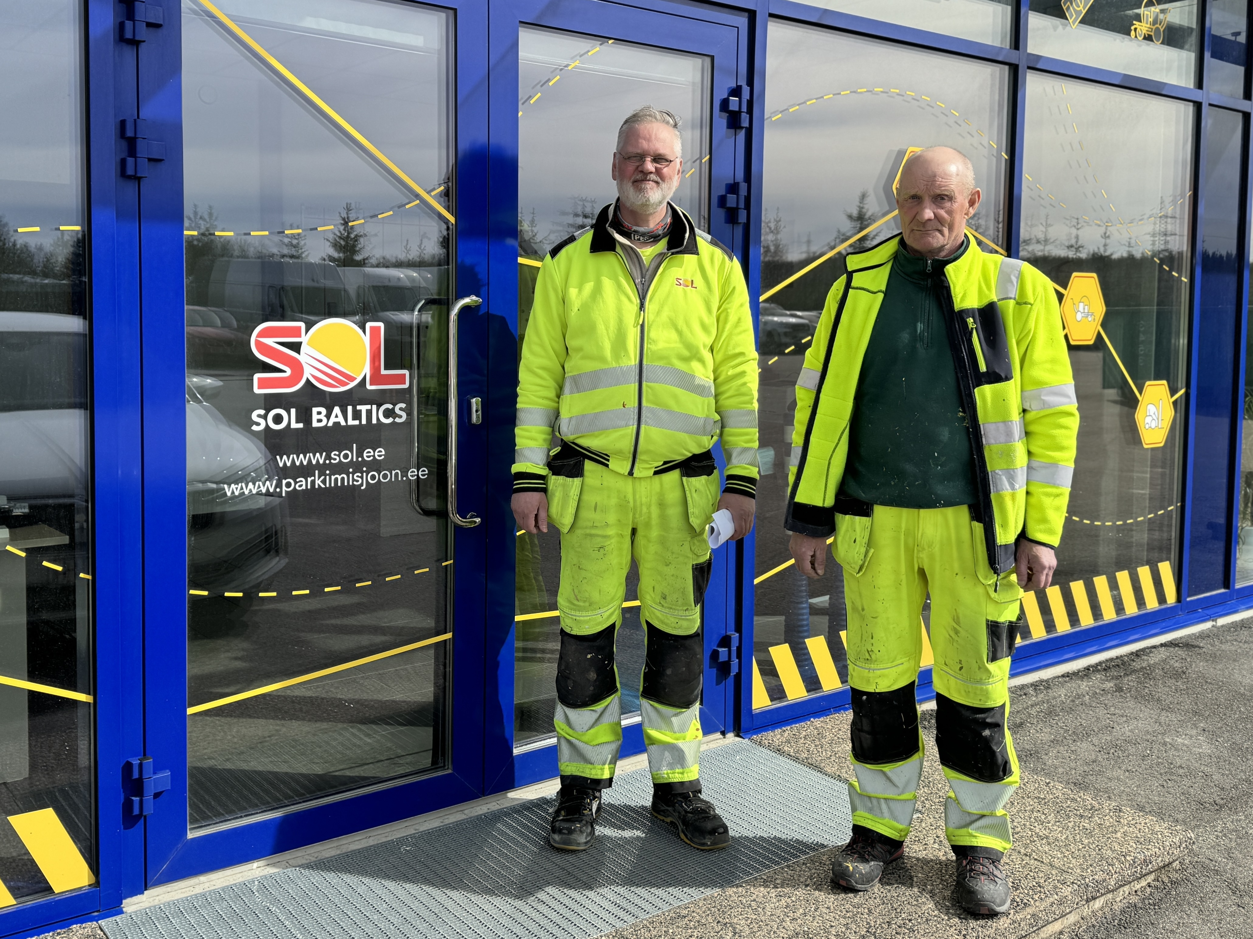 Day with SOL Parkingline team